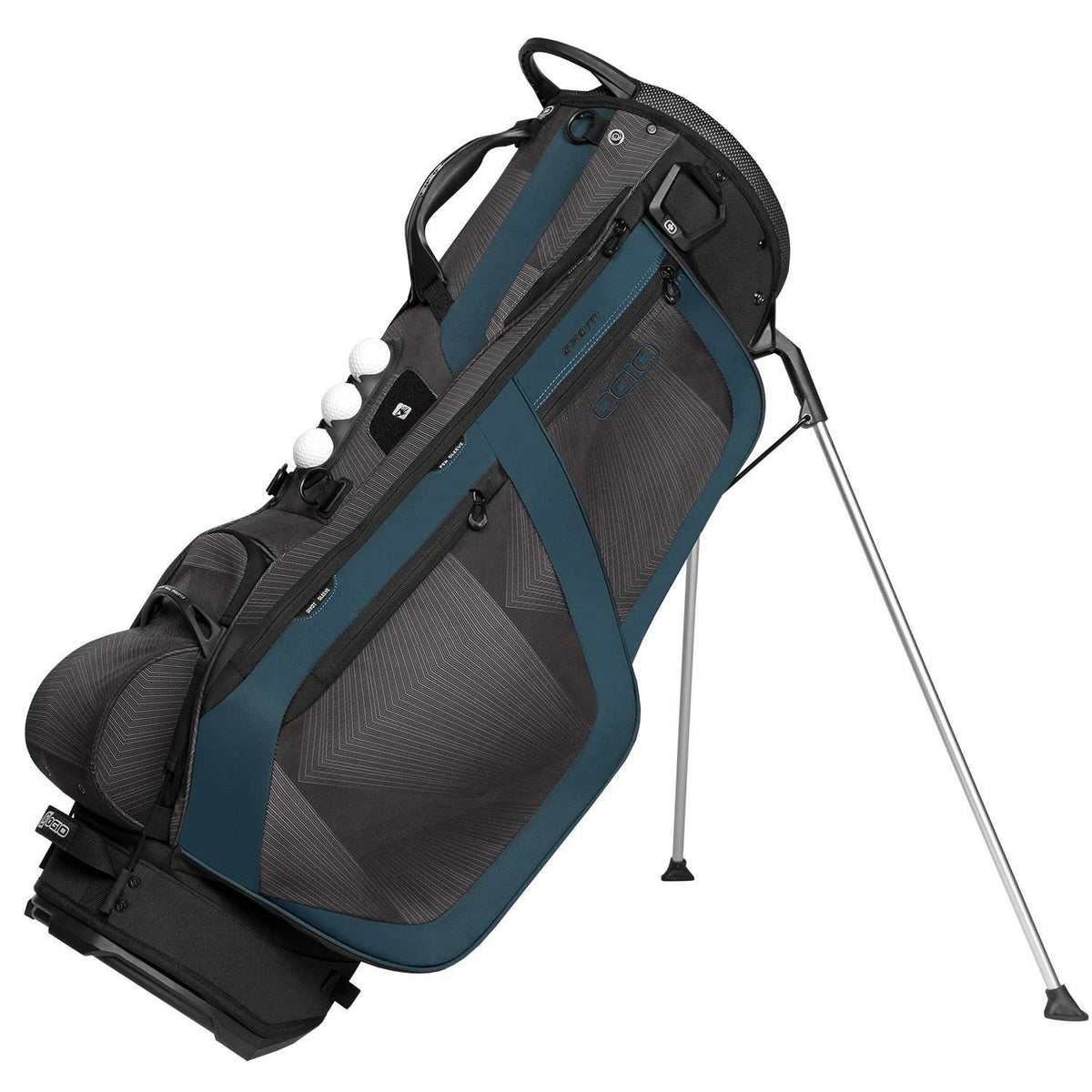 OGIO Grom 14 Way Diamond Top 6 Pocket Stand or Cart Golf Bag (Open Box)