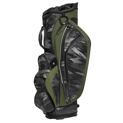 OGIO Grom 16 Way 2X Barrel Top 8 Pocket/Ball Pocket Cart Golf Bag, Camo Moss