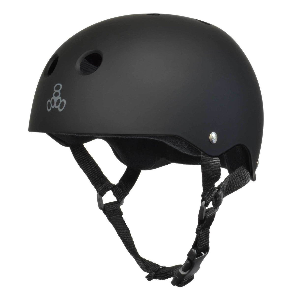 Triple 8 Skater Hardened Skate Helmet w/ Sweatsaver Liner, Medium (Open Box)