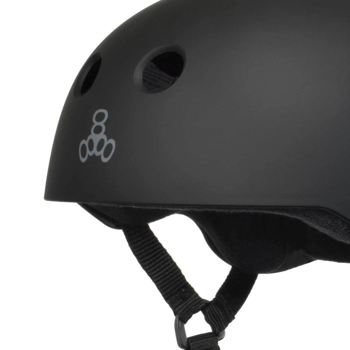 Triple 8 Skater Hardened Skate Helmet w/ Sweatsaver Liner, Medium (Open Box)