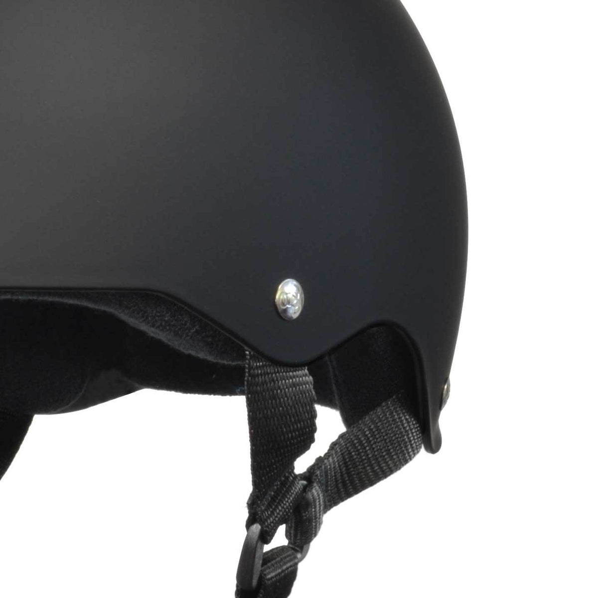 Triple 8 Skater Helmet w/ Sweatsaver Liner, Black Rubber - Large - Open Box