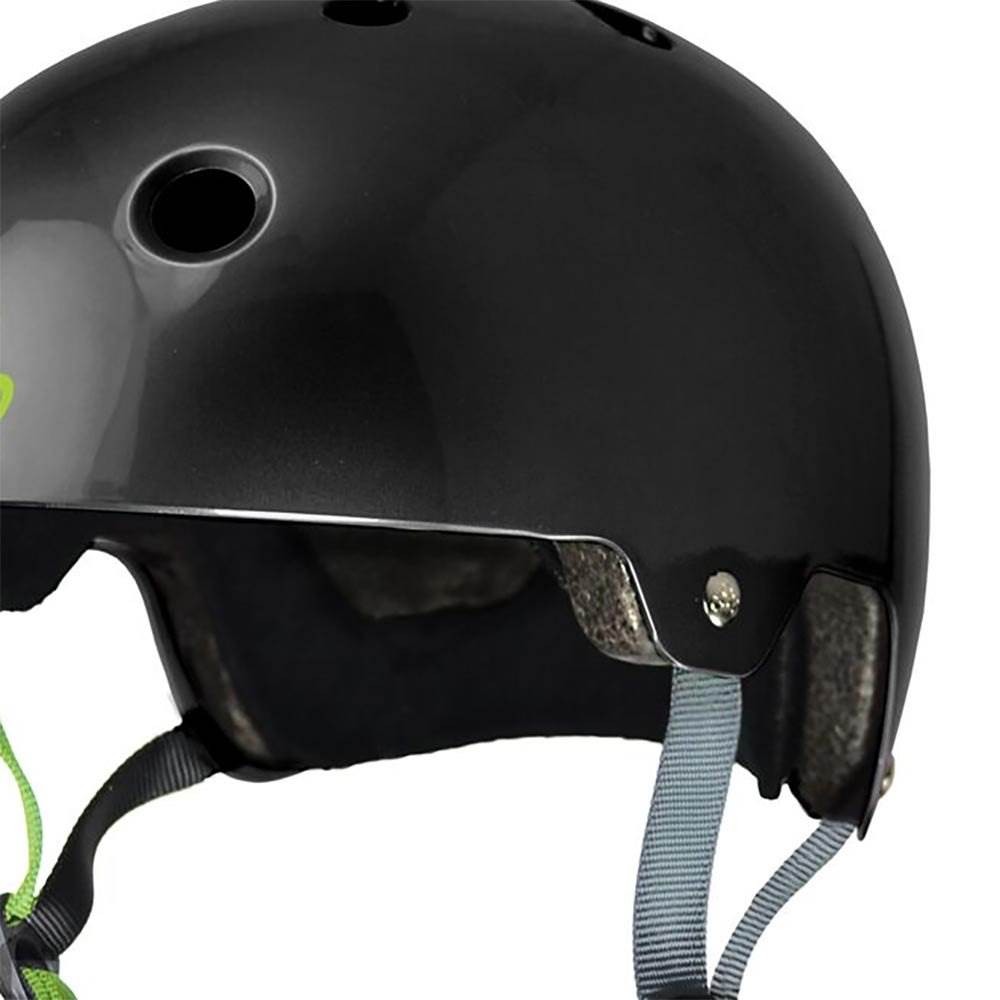 Triple 8 Hardened Dual Certified Skate Bike S/M Helmet | Black Zest (Open Box)
