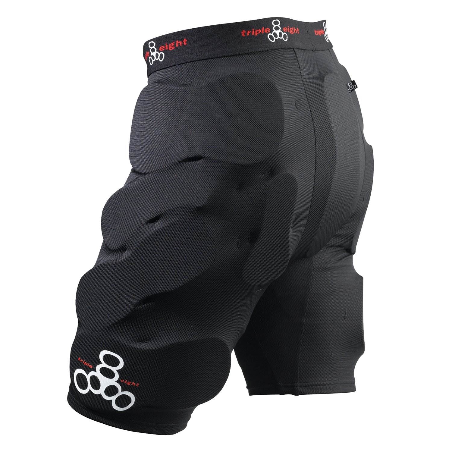 Triple 8 Bumsaver Protective Biking/Skateboarding Shorts, Medium | Open Box