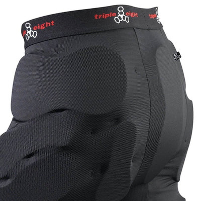 Triple 8 Bumsaver Protective Biking/Skateboarding Shorts, Medium | Open Box