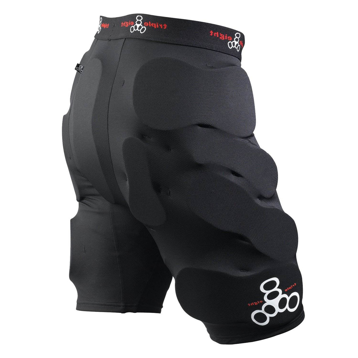 Triple 8 Bumsaver Protective Biking/Skateboarding Shorts, Medium | Open Box