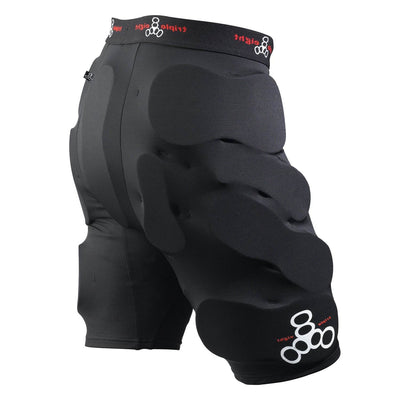 Triple 8 Bumsaver Protective Biking/Skateboarding Shorts, Medium | Open Box