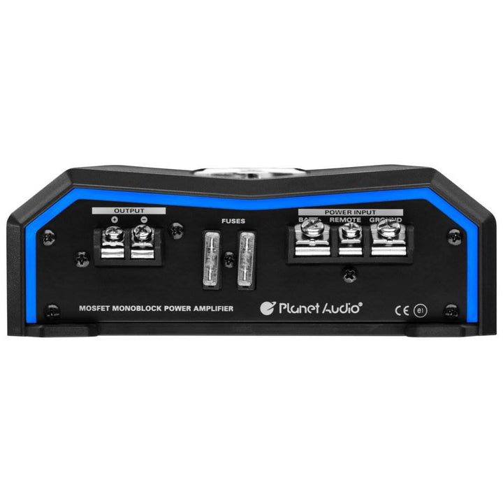 Planet Audio PL2000.1M 2000-Watt Monoblock A/B Car Audio Amplifier with Remote