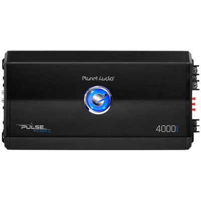 Planet Audio 4000W Class D Monoblock 1 Ohm Car Amplifier PL4000.1D (4 Pack)