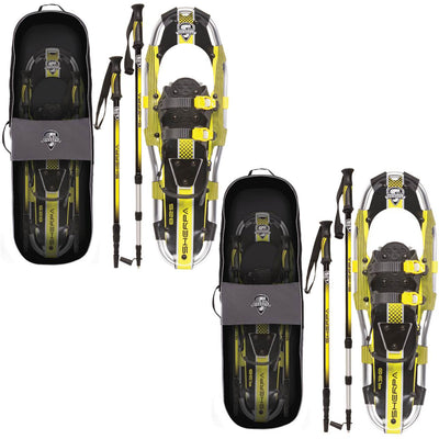 Yukon Charlie's Sherpa Series 8 x 25 Inch Snowshoes + 9 x 30 Inch Snowshoes