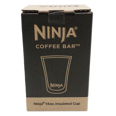 Ninja 14 Ounce Microwave Safe Double-Insulated Cup for Ninja Coffee Bar (Damaged)