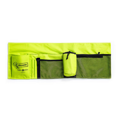 Disc-O-Bed Youth Benchable Camping Cot with Organizers, Lime Green (Open Box)