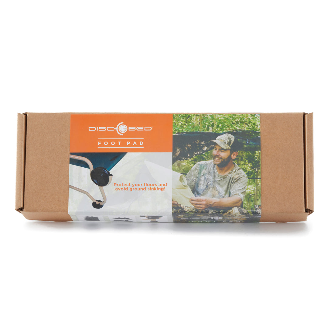 Disc-O-Bed No Slip Foot Pads Accessories Bunkable Camping Cots 4 Pack (Open Box) - VMInnovations