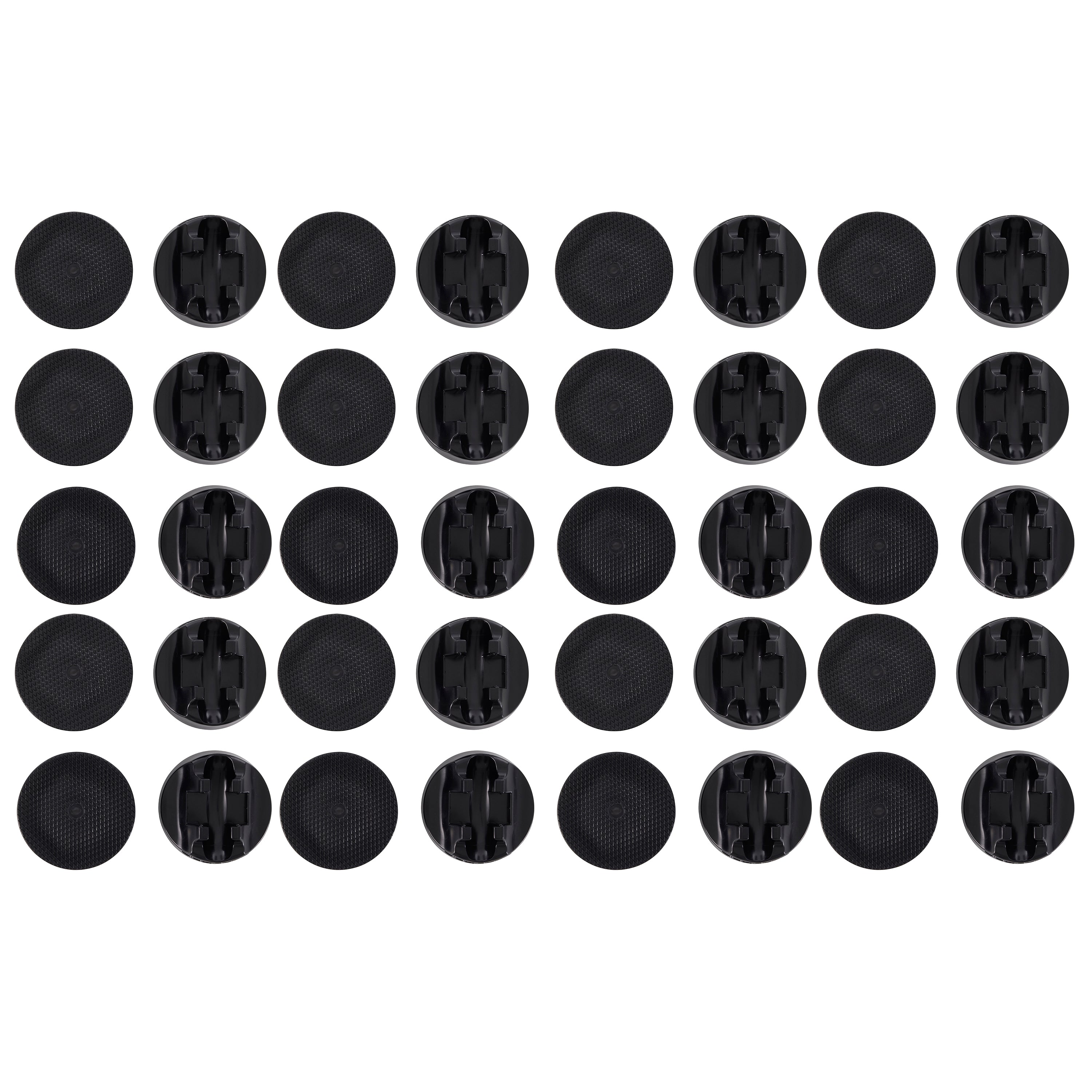 Disc-O-Bed No Slip Foot Pads Accessories Bunkable Camping discobed (40 Pack) - VMInnovations