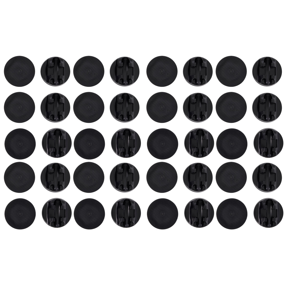 Disc-O-Bed No Slip Foot Pads Accessories Bunkable Camping discobed (40 Pack)