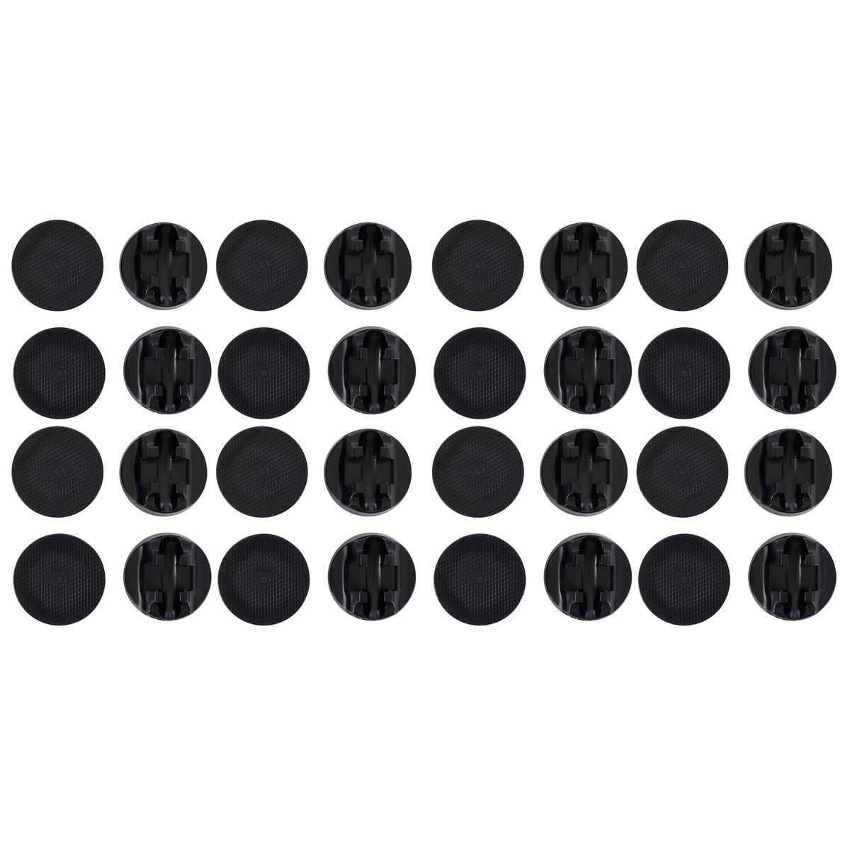 Disc-O-Bed Bunkable Camping Cots No Slip Foot Pads Accessories (32 Pads)