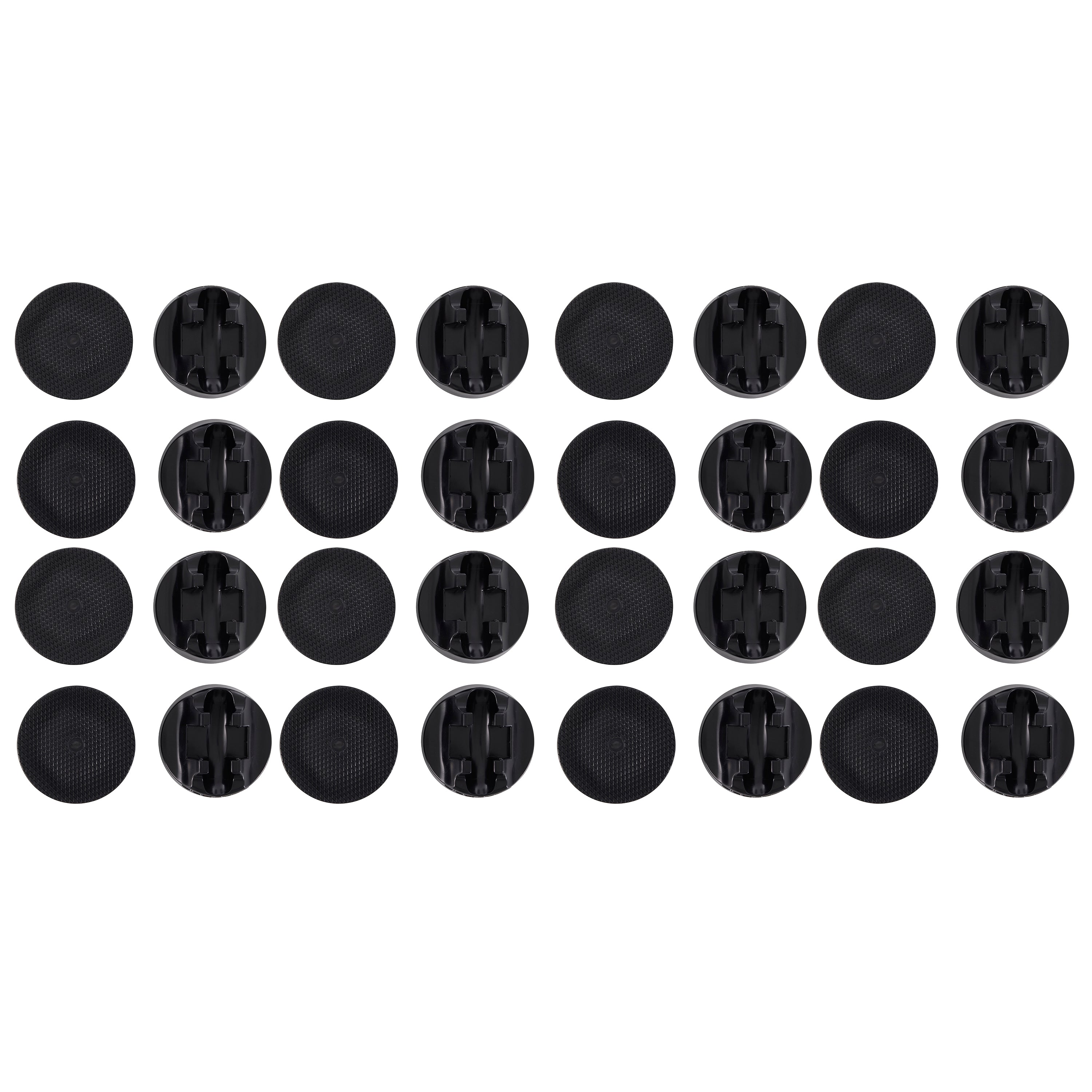 Disc-O-Bed Bunkable Camping Cots No Slip Foot Pads Accessories (32 Pads) - VMInnovations
