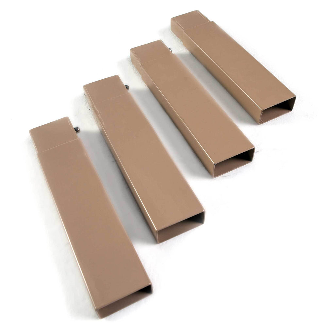 Disc-O-Bed 7" Leg Extensions for Disc-O-Bed and Camo-O-Bunk Cots, Tan (Open Box) - VMInnovations