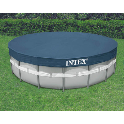 Intex 24' x 52" Ultra Frame Steel Above Ground Swimming Pool Set | Open Box