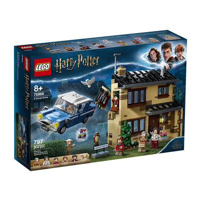 LEGO 75968 Harry Potter 4 Privet Drive 797 Piece Block Building Toy Set for Kids