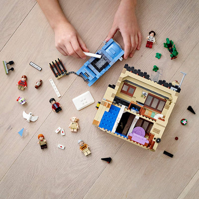 LEGO 75968 Harry Potter 4 Privet Drive 797 Piece Block Building Toy Set for Kids