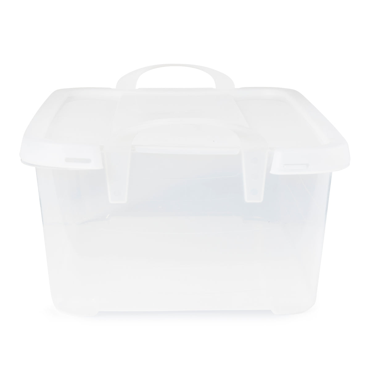Life Story Clear Stackable Organization Container, 14 Quart (Open Box)