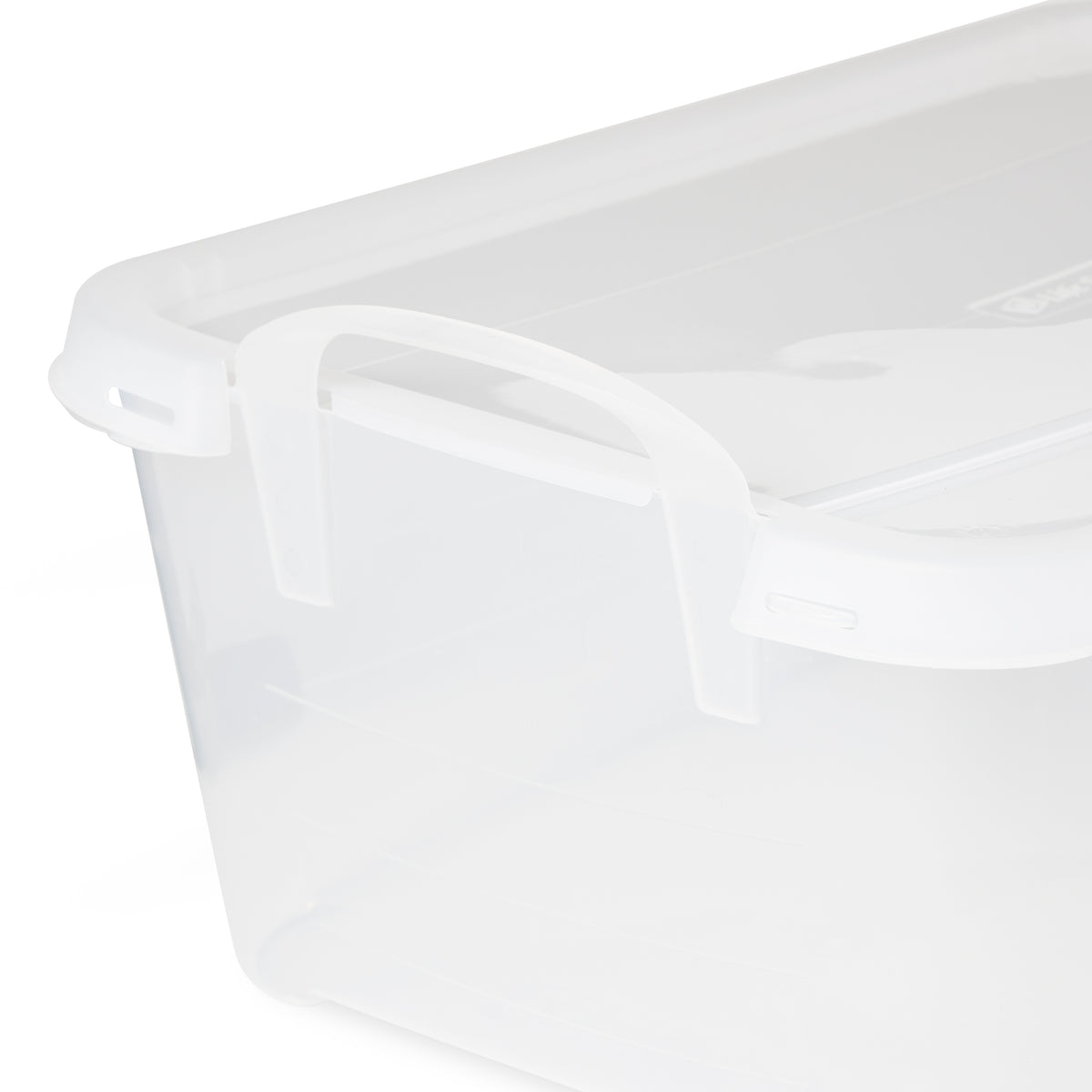 Life Story Clear Stackable Organization Container, 14 Quart (Open Box)