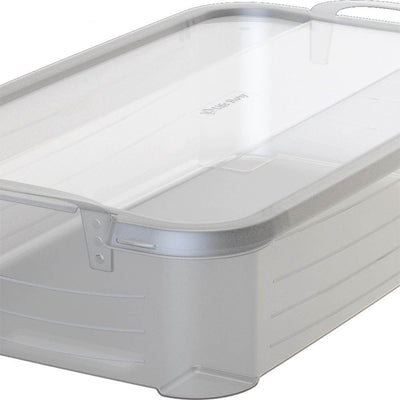 Life Story 14 Qt Plastic Box (6 Pack) with 34 Qt Storage Container (6 Pack)
