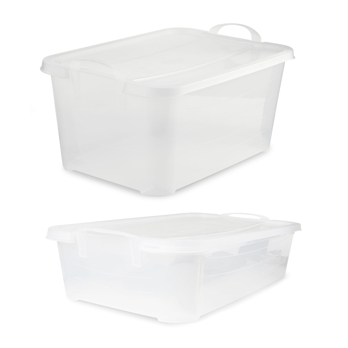 Life Story Clear Stackable Closet Organization & Storage Box Container, 55 QuartLife Story Clear Stackable Closet Organization & Storage Box Container, 34 Quart