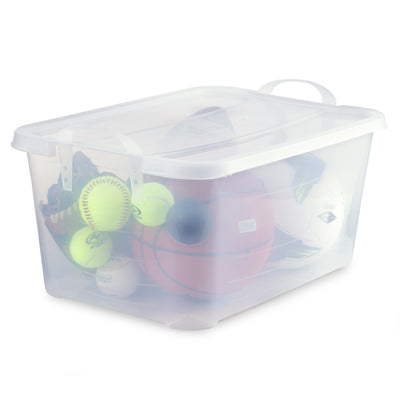 Life Story Clear Stackable Closet Organization & Storage Box Container, 55 QuartLife Story Clear Stackable Closet Organization & Storage Box Container, 34 Quart