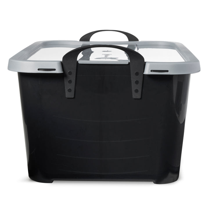 Life Story 55 Quart Stackable Storage Bin, Heavy Duty Lidded Container, 6 Pack - VMInnovations