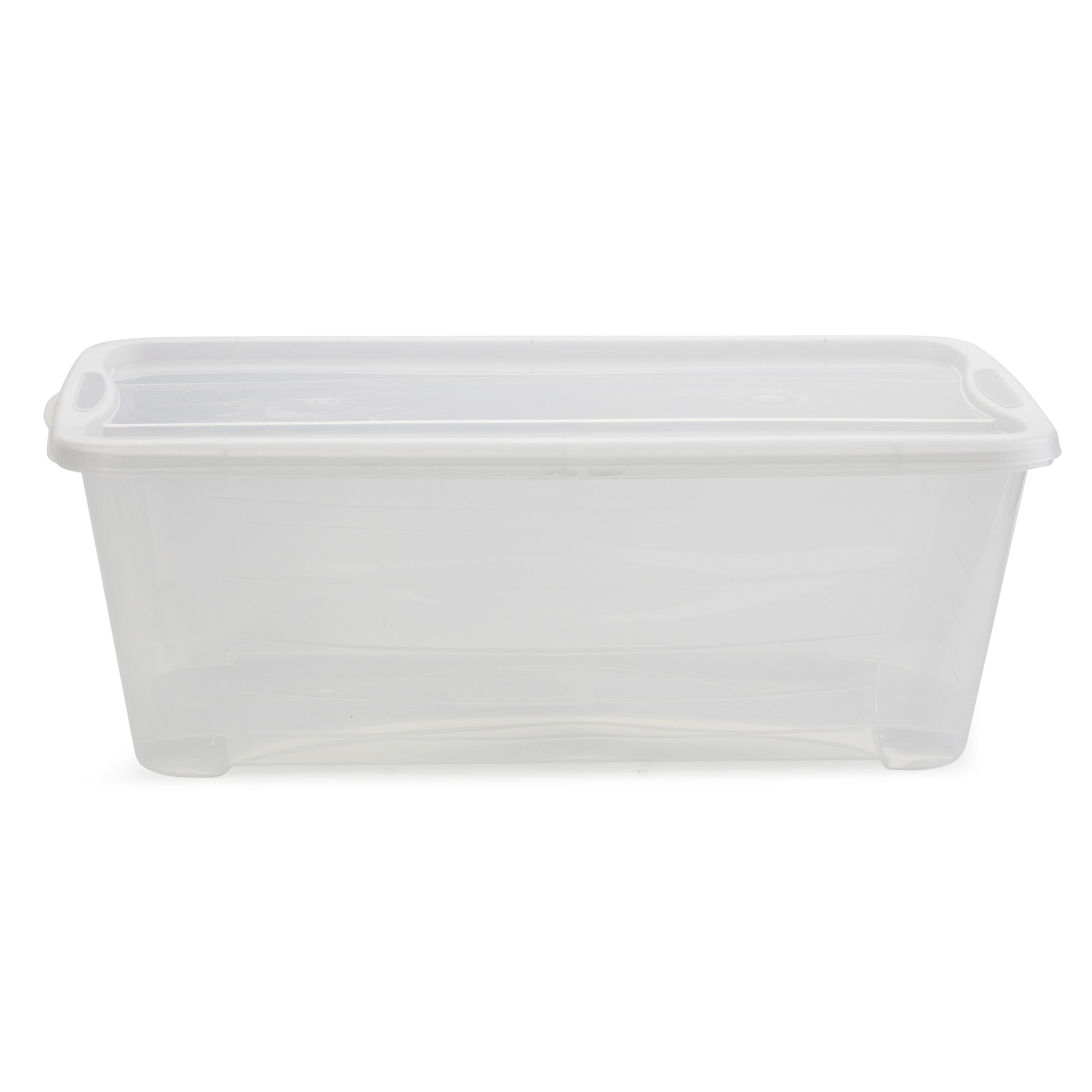 Life Story 5.7 Liter Clear Shoe/Closet Storage Box Stacking Container (90 Boxes)