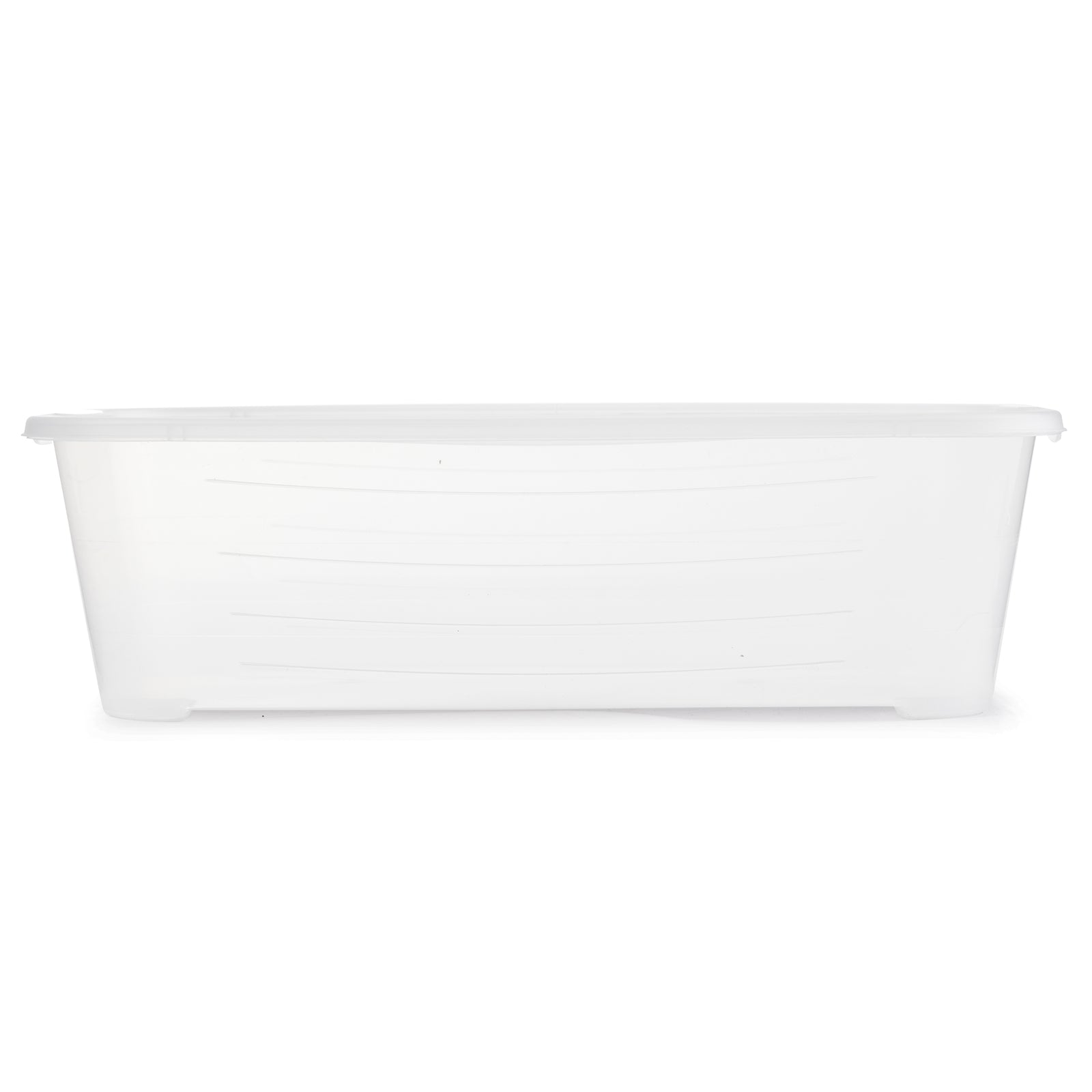 Life Story 5.7/6 Liter/Quart Clear Stacking Storage Box Clear Container, 72 Pack - VMInnovations