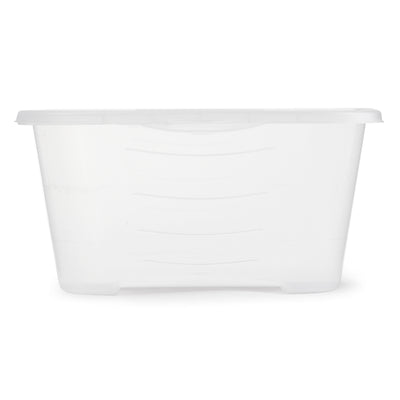 Life Story 5.7/6 Liter/Quart Clear Stacking Storage Box Clear Container, 72 Pack - VMInnovations