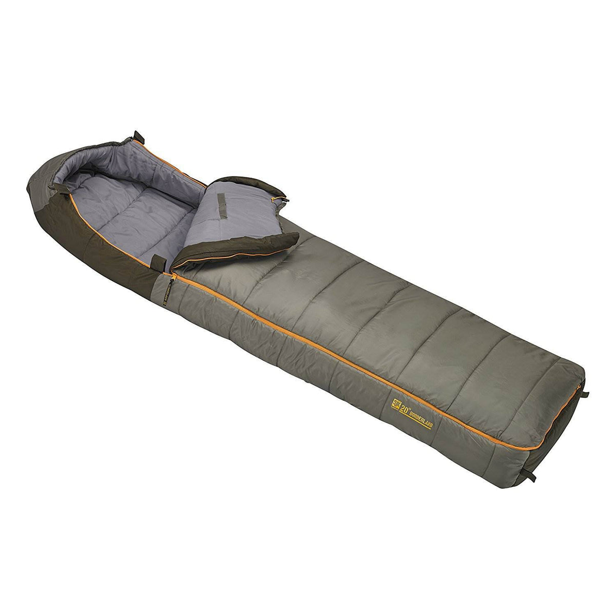 Slumberjack Borderland 0 Degree Temp Rated Dual Zipper Sleeping Bag (Open Box)