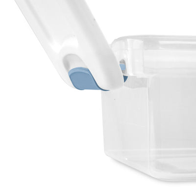 Sterilite 6 Qt Clear Storage Box Container 12 Pack and 106-Qt Storage Box 4 Pack - VMInnovations