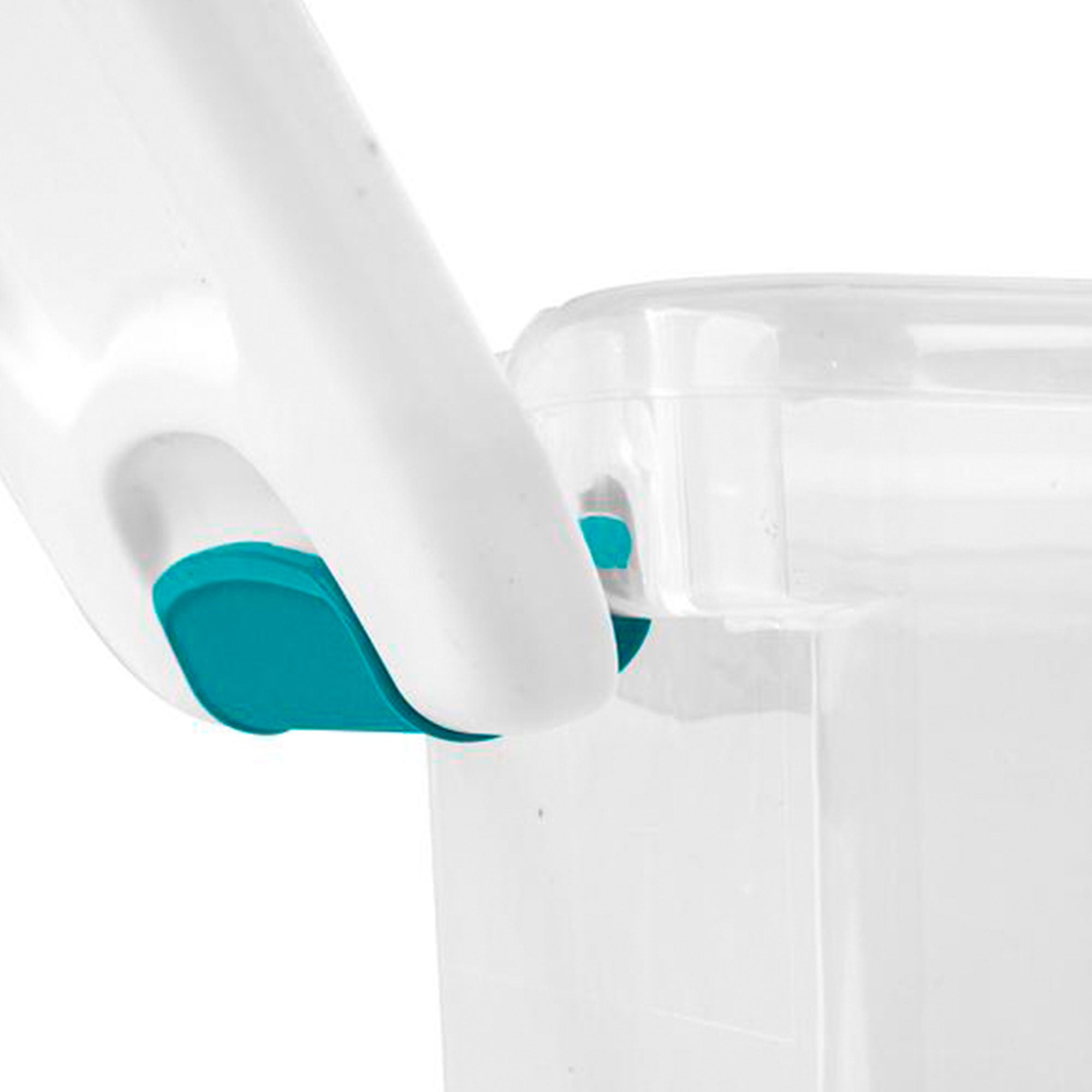 Sterilite 6-Quart Clear & Blue Stackable Latching Storage Container (72 Pack)