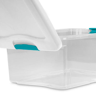 Sterilite 15-Quart Latching Storage Box(24 Pack) & 6 Quart Storage Box(24 Pack)