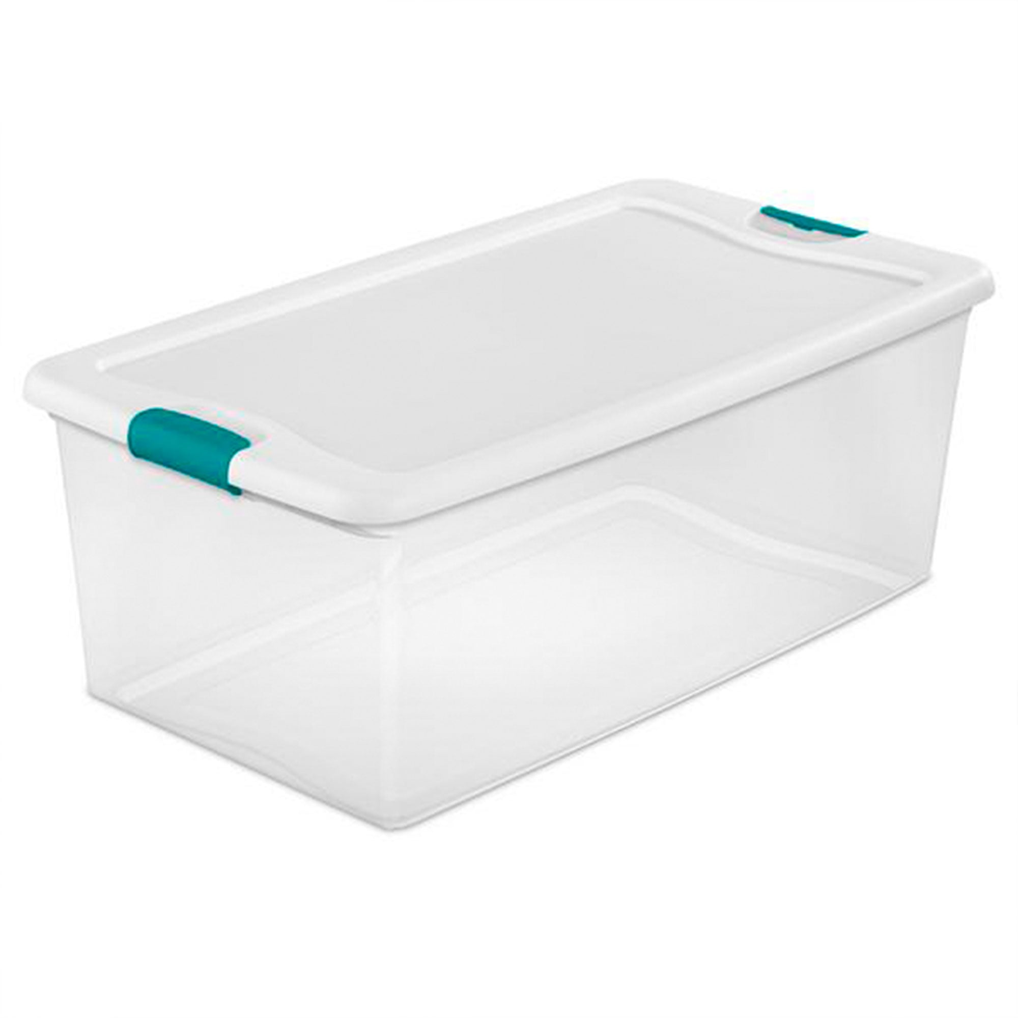 Sterilite 6 Qt Clear Storage Box Container 12 Pack and 106-Qt Storage Box 4 Pack - VMInnovations