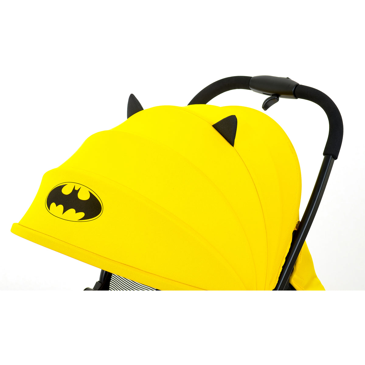 KidsEmbrace DC Comics Batman Compact Stroller with Canopy, Yellow (Open Box)