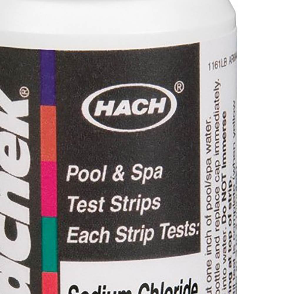AquaChek Silver 7-Way Pool Chlorine/pH Test Strips + White Salt Titrator Strips