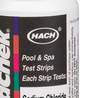 AquaChek Silver 7-Way Pool Chlorine/pH Test Strips + White Salt Titrator Strips