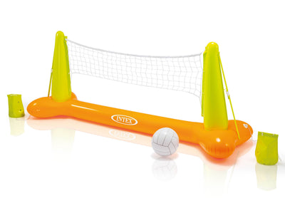 Swimline Super Hoops Floating Pool Basketball & Volleyball Game Sets with Balls