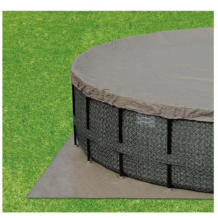 Summer Waves Elite 22ft x 52in Above Ground Frame Pool Set with Pump (Used)