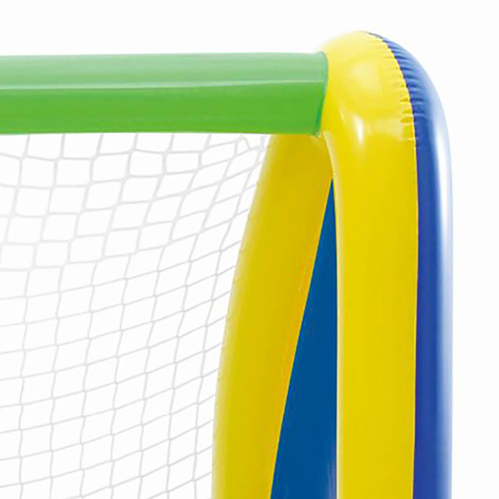 Big Play Sports Jumbo Inflatable Swimming Pool Goal & Ball Soccer Set (Open Box)