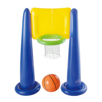 Big Play Sports Jumbo Inflatable Pool Basketball Hoop Set w/ Ball (Open Box)
