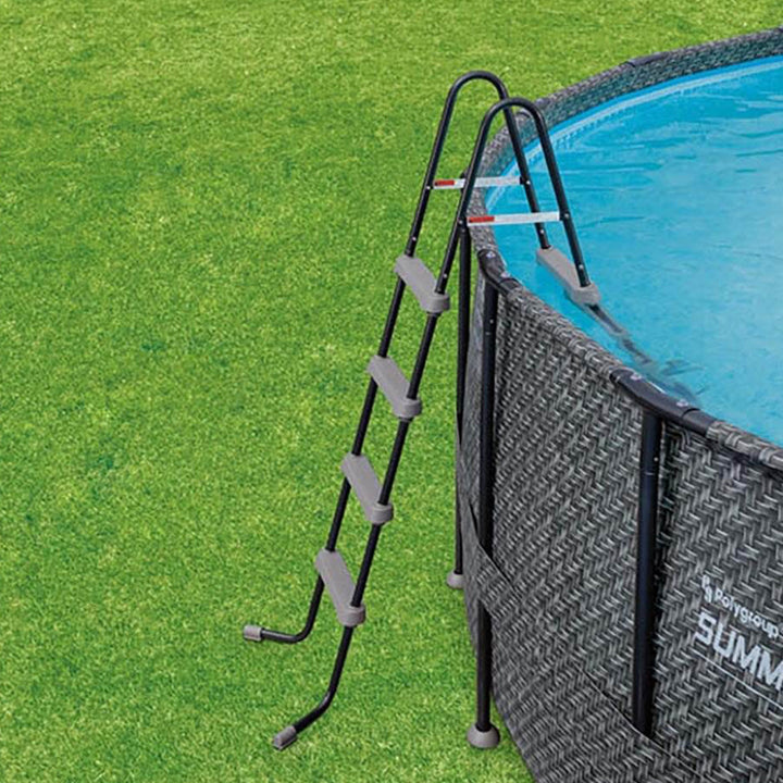 Summer Waves Elite 16ft x 48in Above Ground Frame Pool Set with Pump (For Parts) - VMInnovations