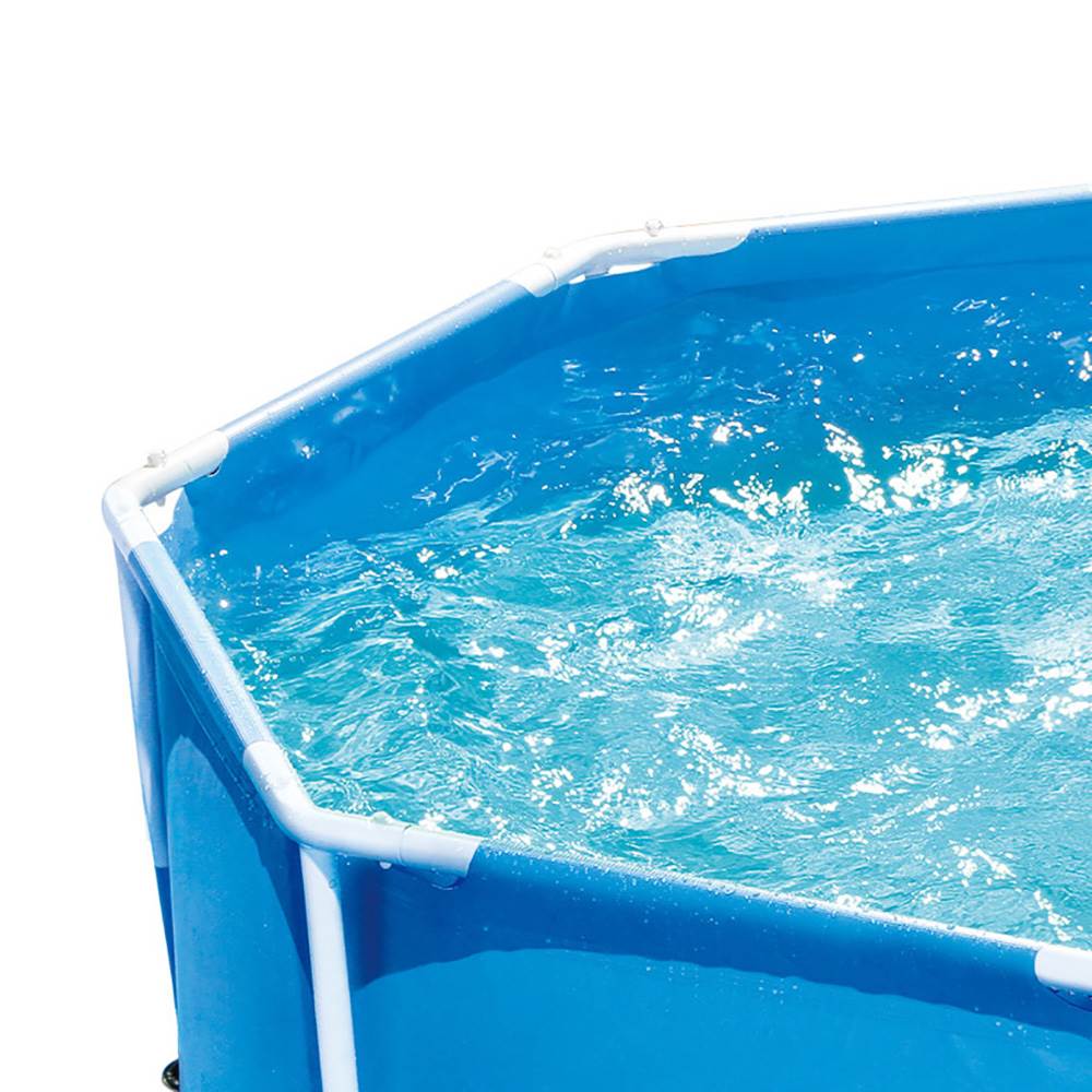 Summer Waves P2000830A 8ft x 30in Round Frame Above Ground Swimming Pool Set