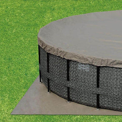 Summer Waves Elite 20ft x 48in Above Ground Frame Pool Set with Pump (Used) - VMInnovations