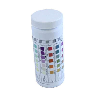 Taylor Swimming Pool Chlorine/Bromine Kit + 100 Count Chlorine/pH Test Strips
