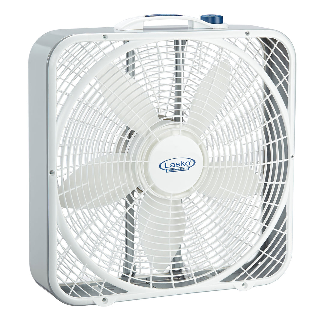 Lasko 3 Speed Weather Shield Performance 20" Box Fan (Open Box)